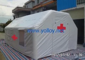 Sürgősségi felfújható katasztrófa orvosi sátor